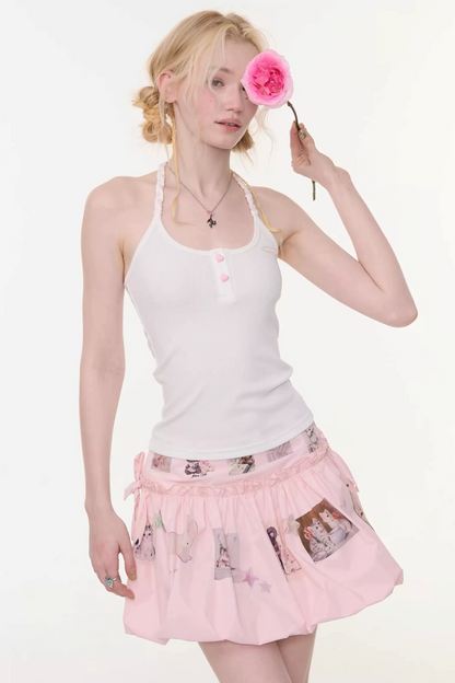 Twist Braid Halter Top
