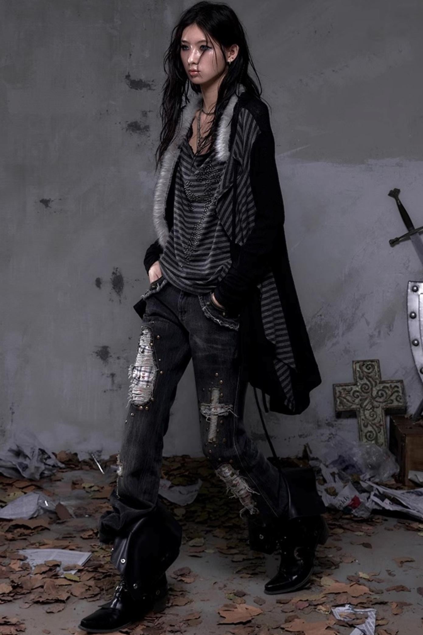 Vintage Diamond Cardigan