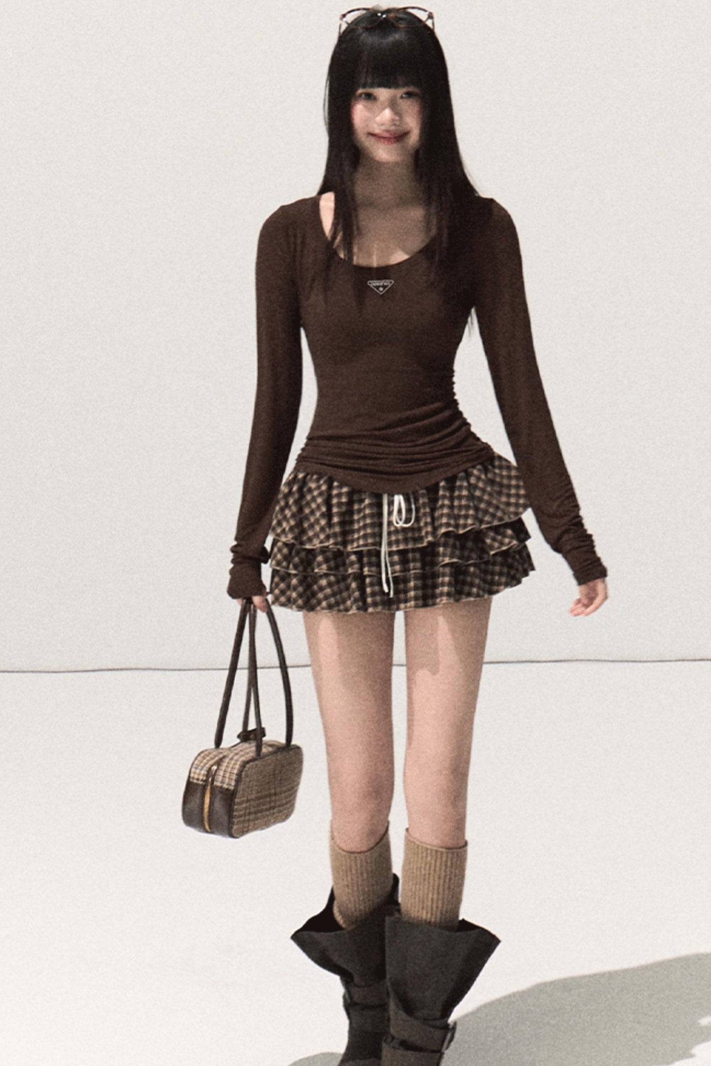 Skin Emotion Long-Sleeved Knitted Sweater