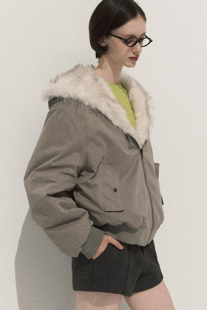 Night Pine Wool Shorts