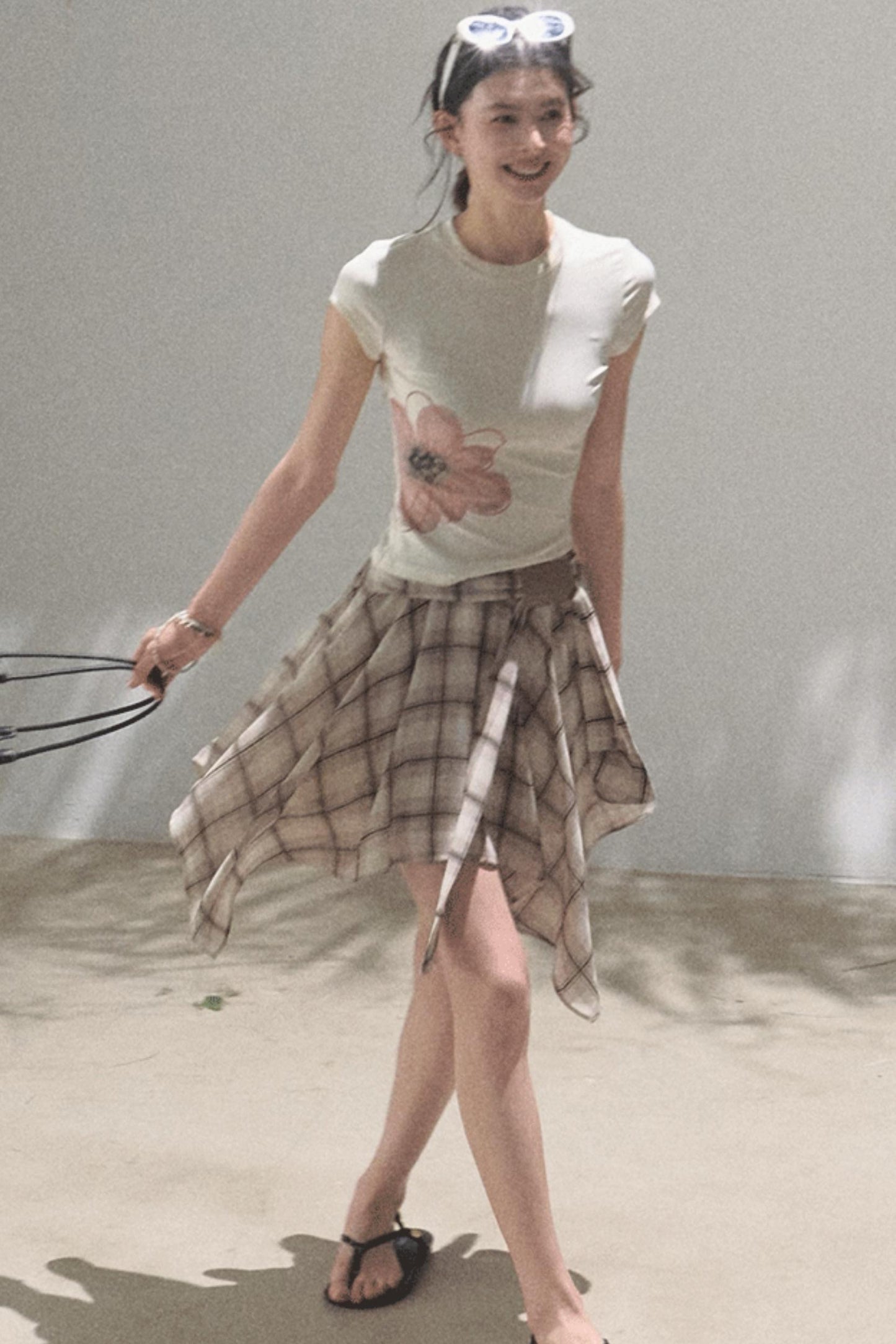 Begonia Bloom Slim Fit T-Shirt