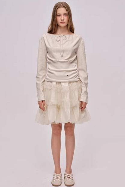 Aurora Lace Mesh Skirt