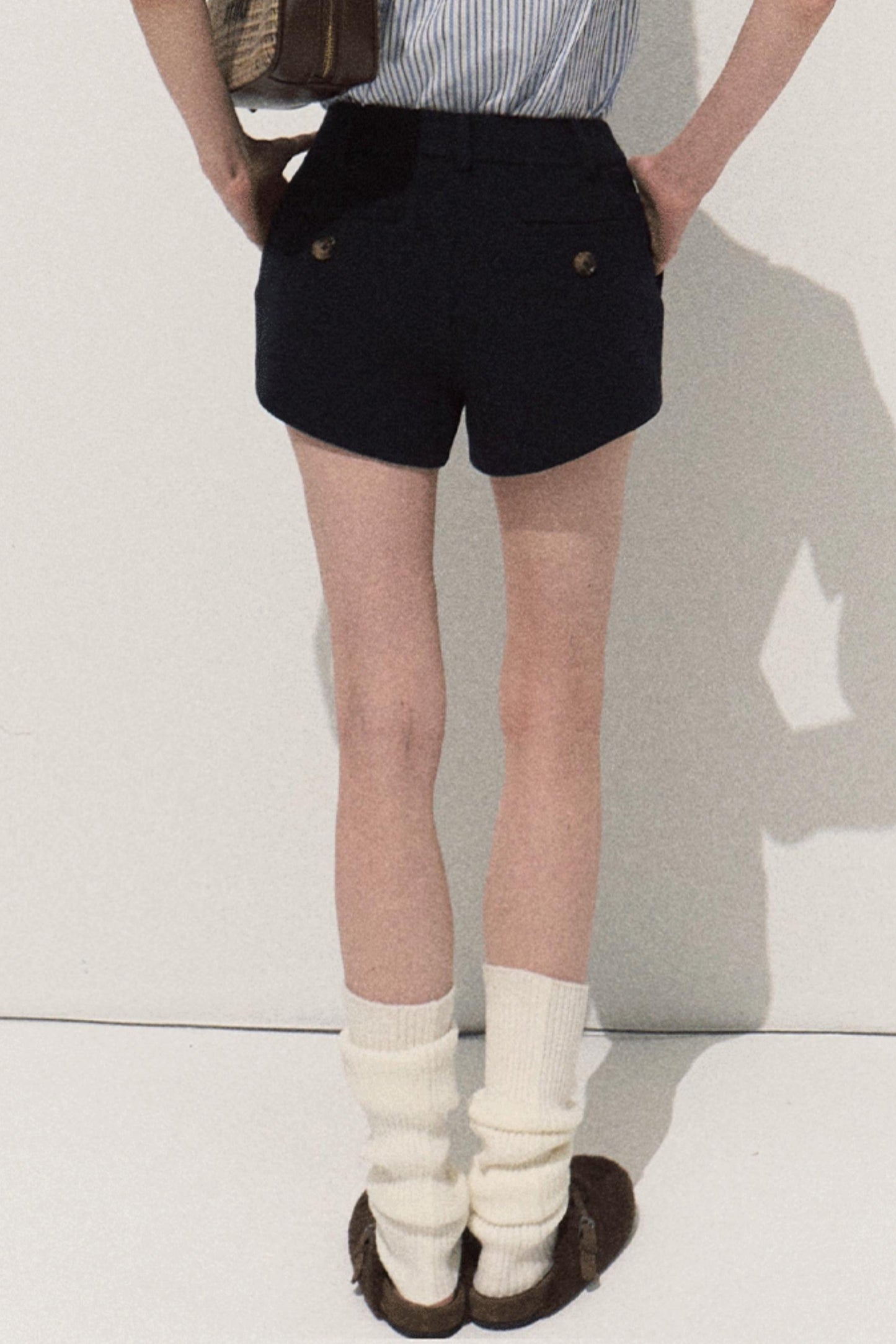 Night Pine Wool Shorts