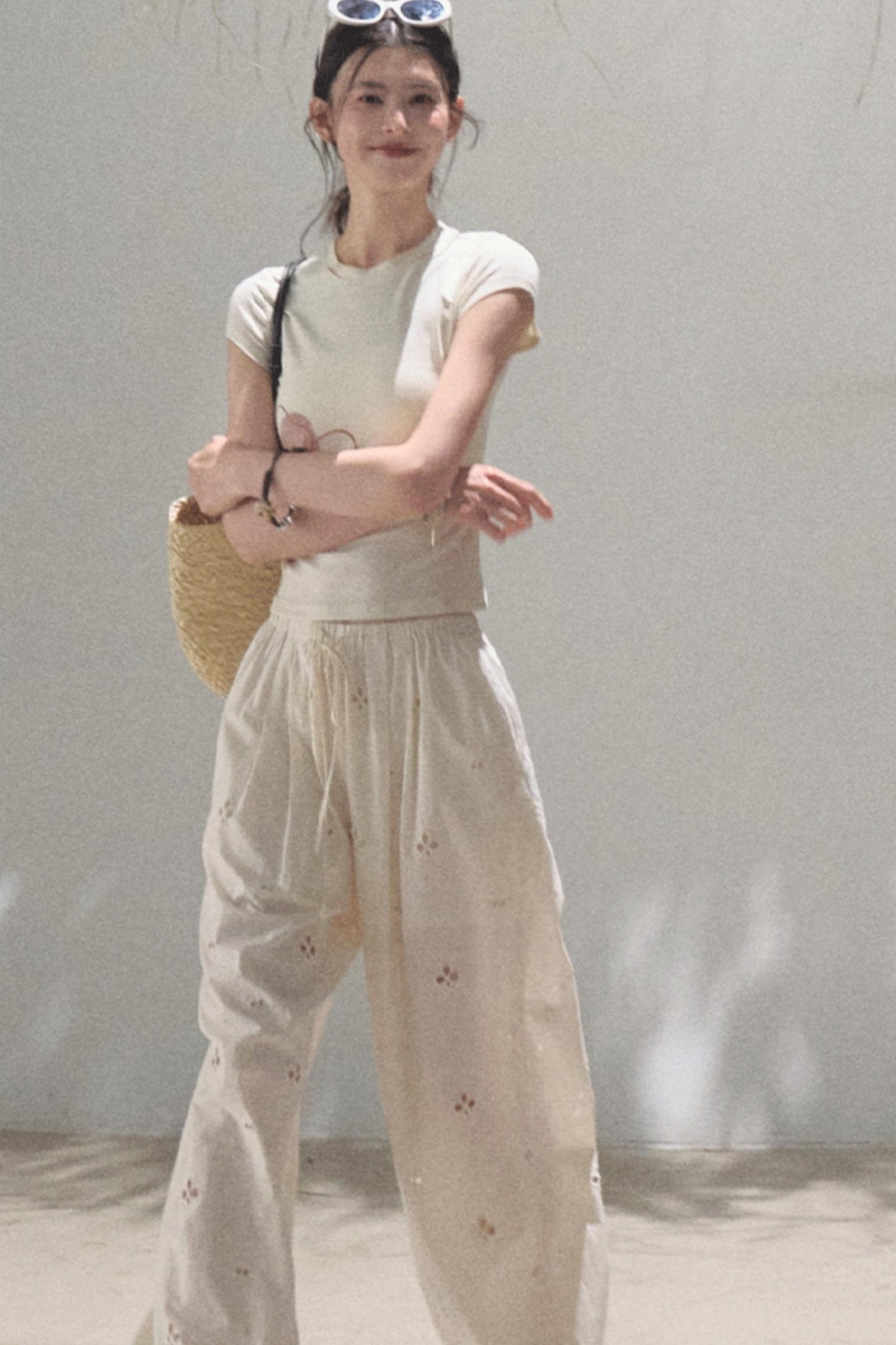 Begonia Bloom Slim Fit T-Shirt