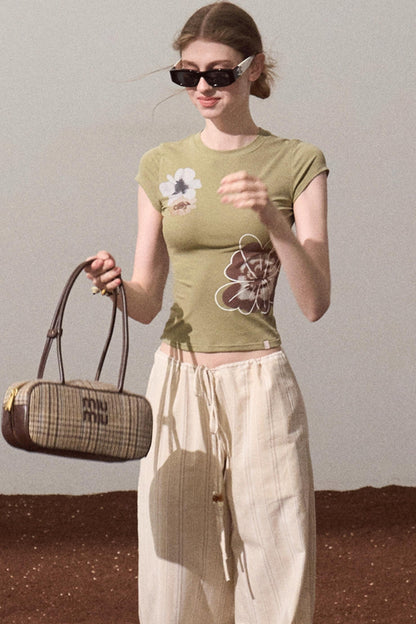 Amber Striped Pants Set-Up