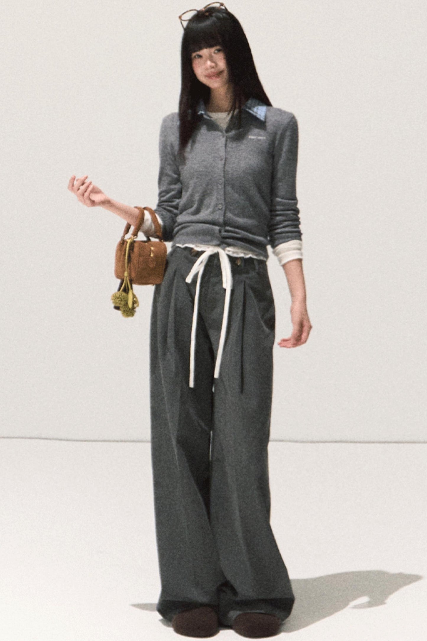 Good Weather Lace Slim Waist Long Sleeve T-Shirt