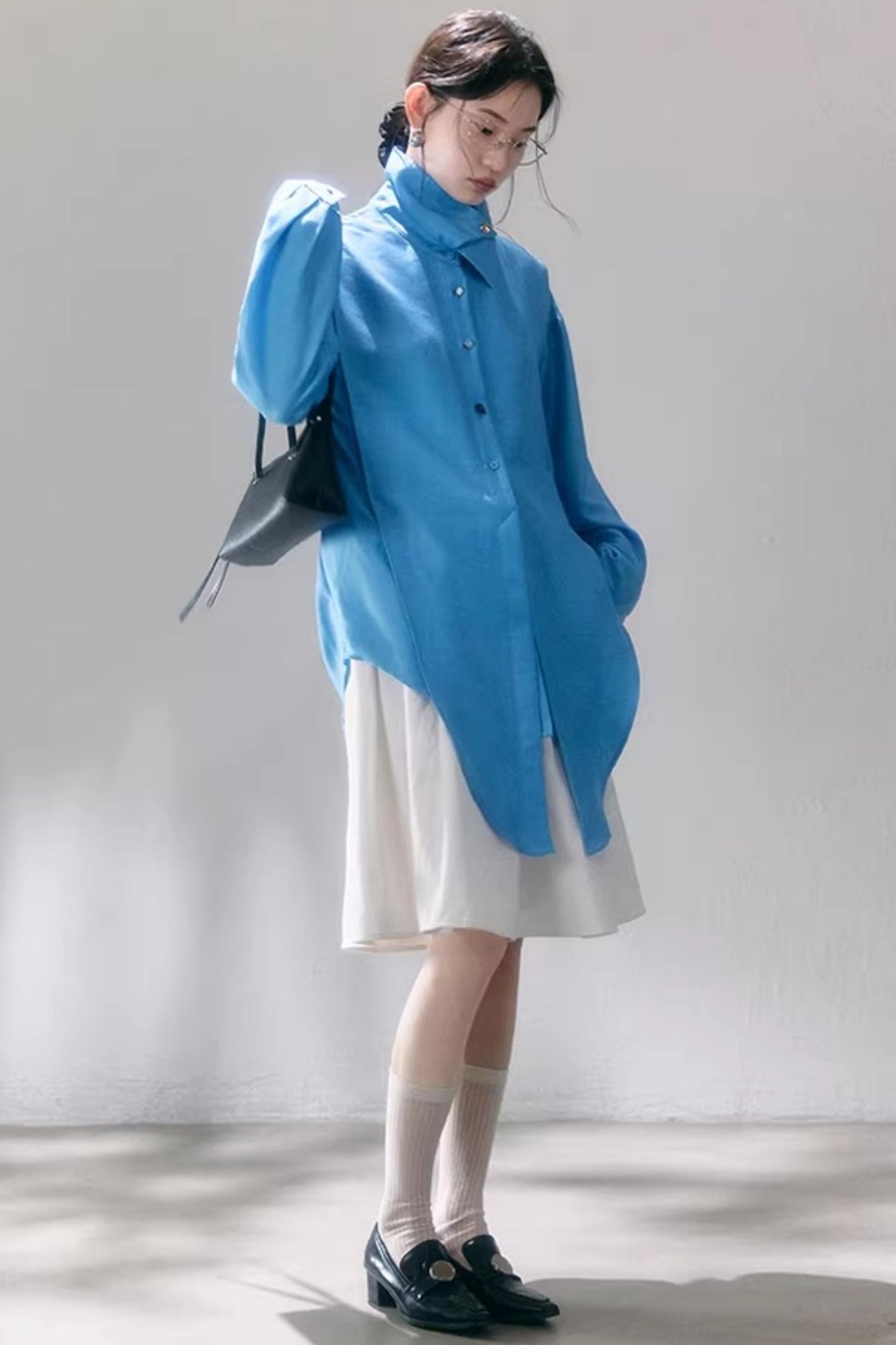 Elegant Pleated Midi Skirt