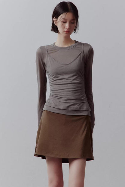 Pure Cotton Knit Top
