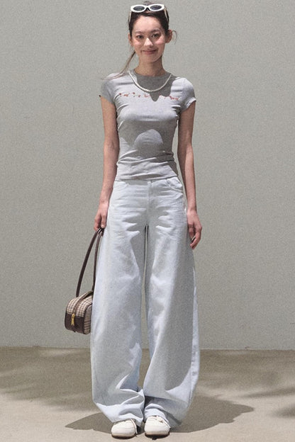 Rhinestone Halo Jeans