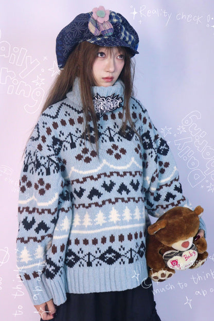 Floral Navy Patchwork Newsboy Cap