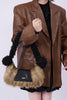 Pillenkopf-Schulterriemen-Crossbody