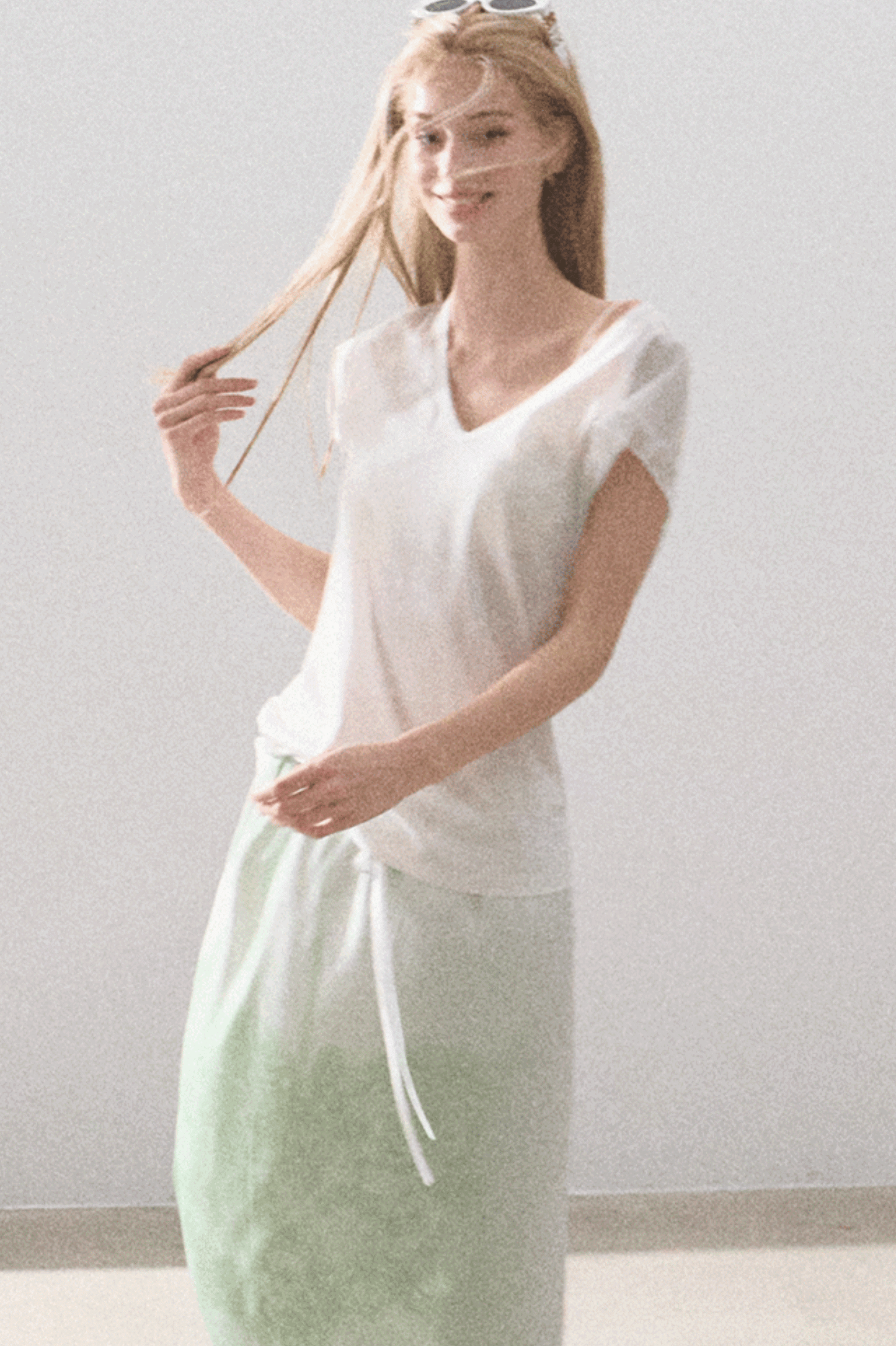 Soft Lace A-Line Skirt