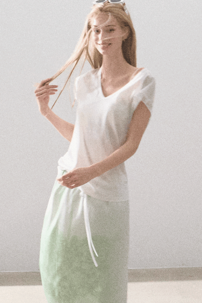 Soft Lace A-Line Skirt