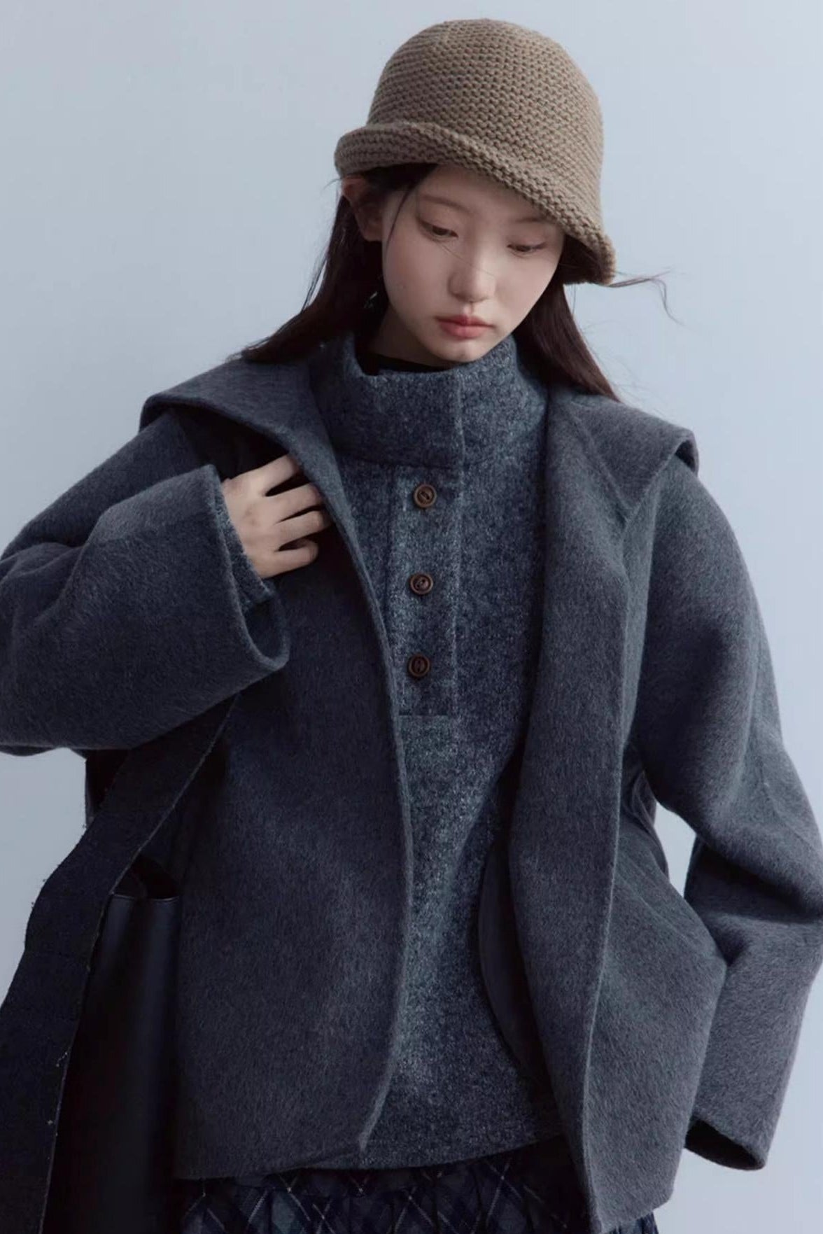 Vintage Hand-Woven Bucket Hat