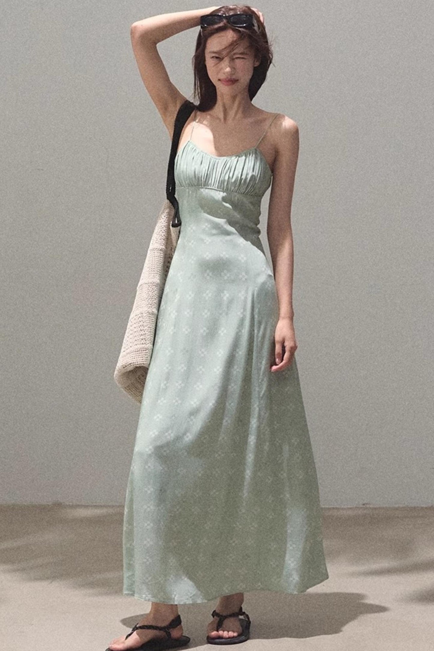 Summer Halter A-Line Dress