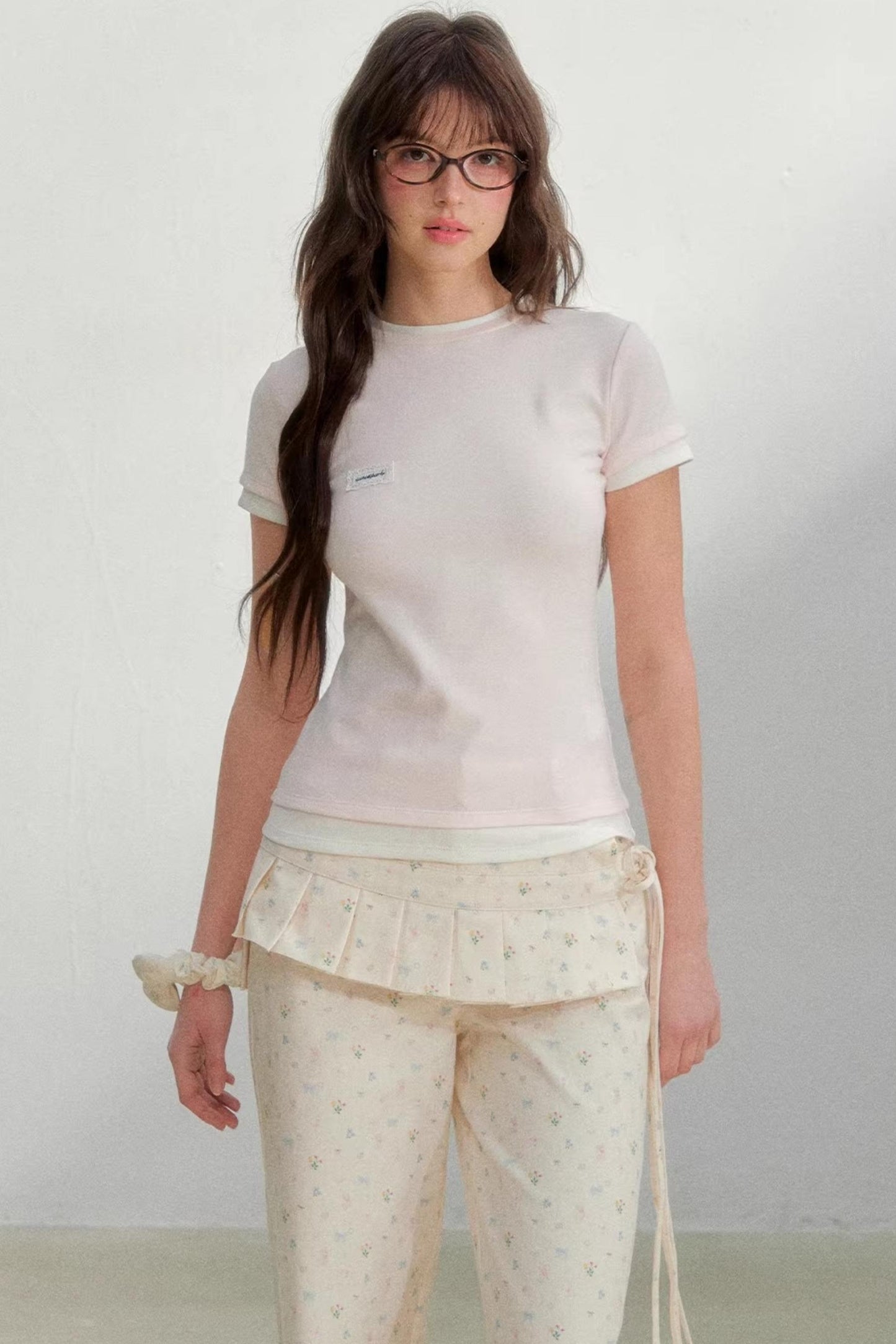 Contrasting Cotton Summer Top