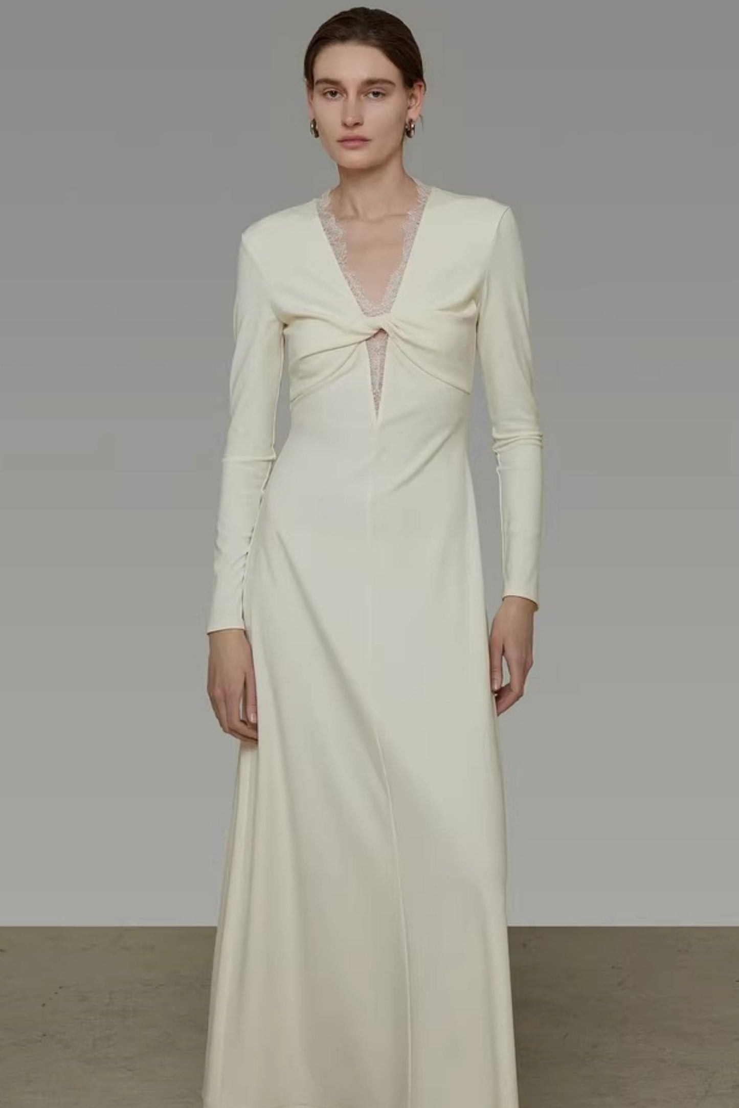 Handmade Lace Twist Dress