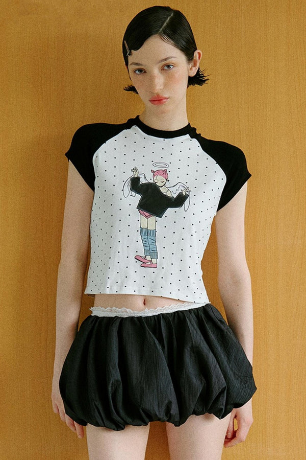 Angel Pink Dot Tee
