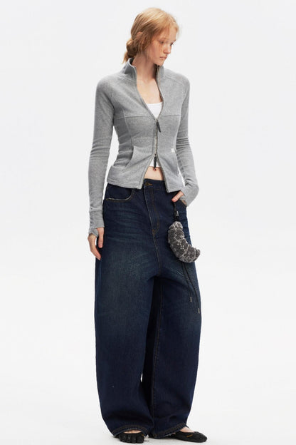 Vintage Distressed Denim Pants