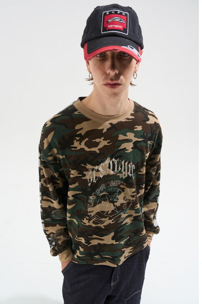 Camouflage Long Sleeve Tee