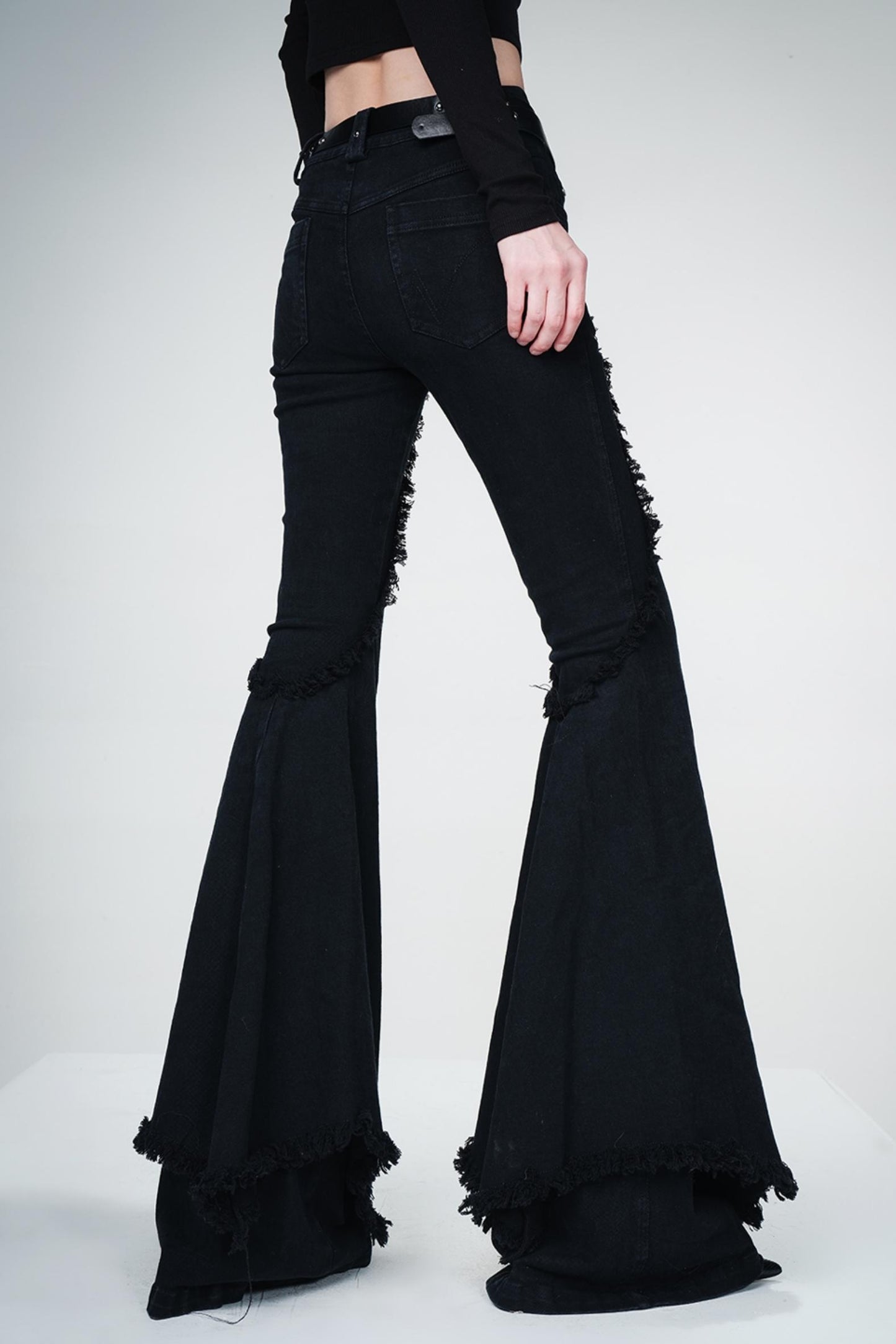 Slim Line Wide Pants