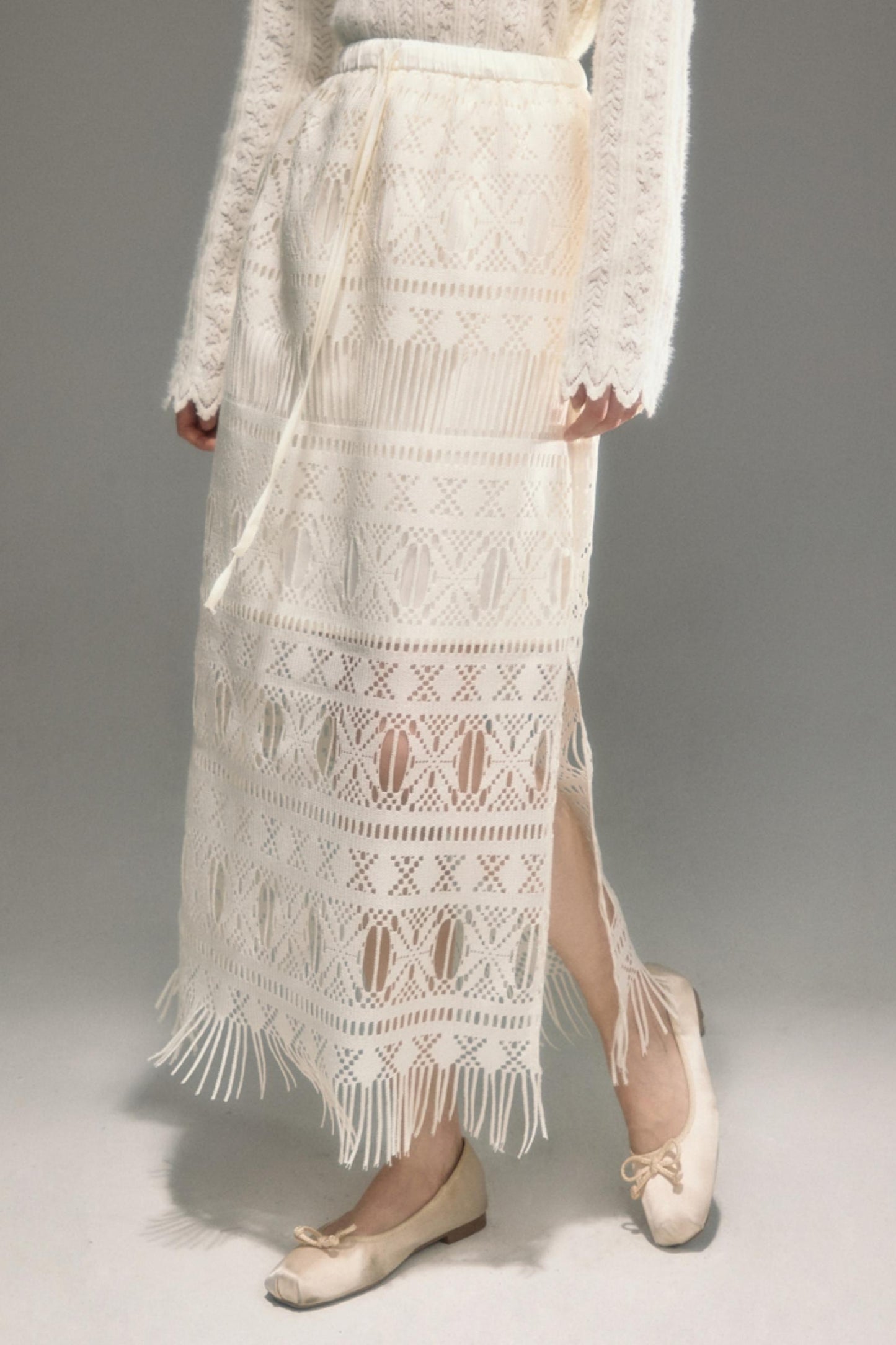 Original Monologue Fringe Skirt