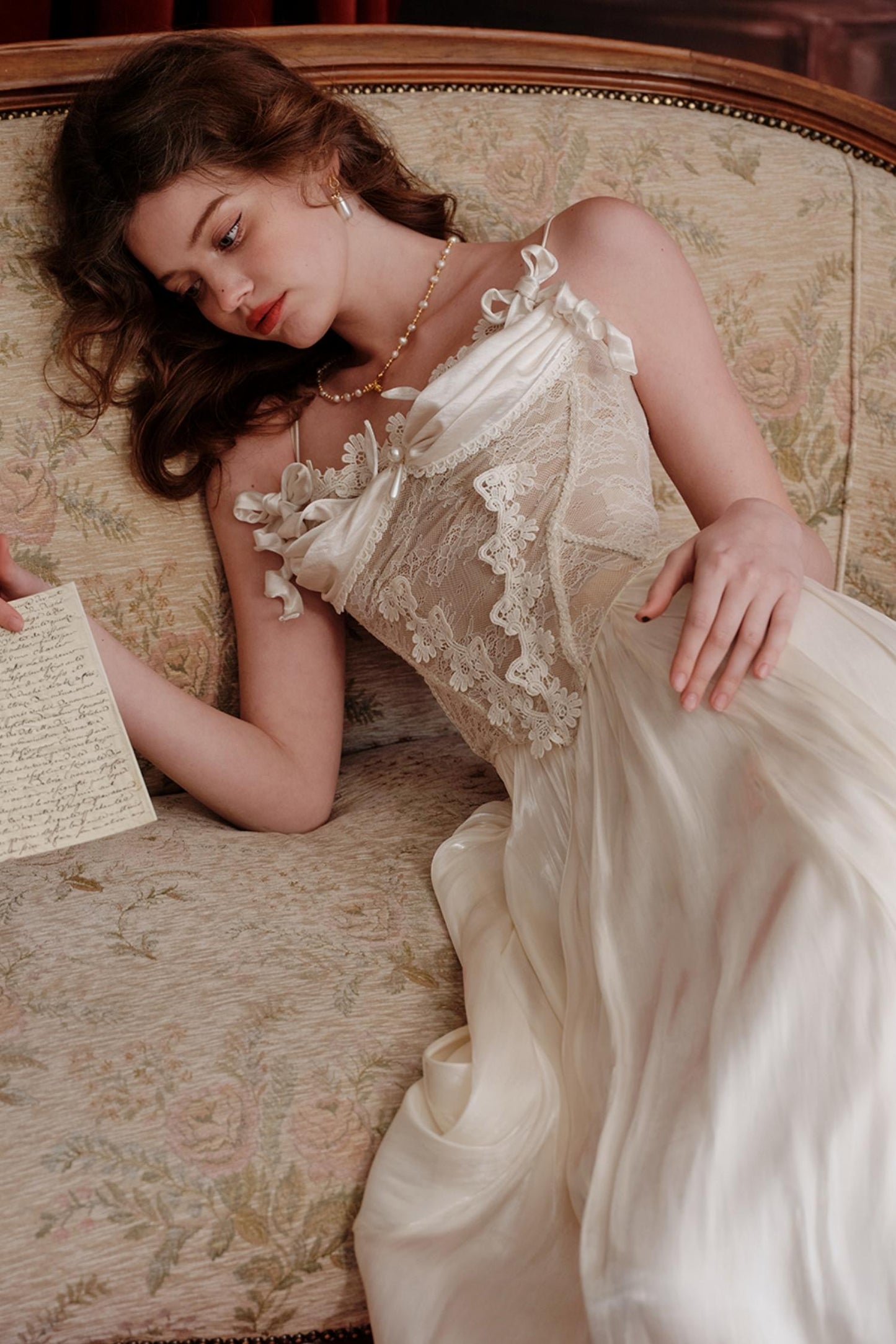 Lace Fishbone Camisole