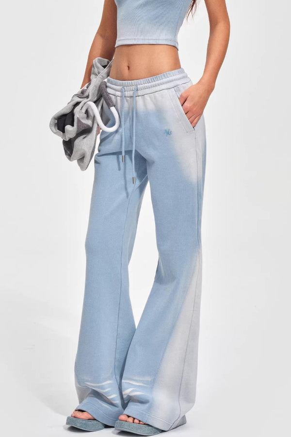 Equestrian Cotton Flared Pants