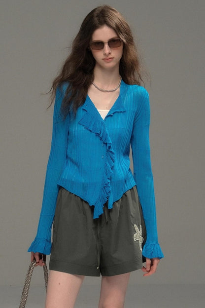 Resort Lace Knitted Cardigan