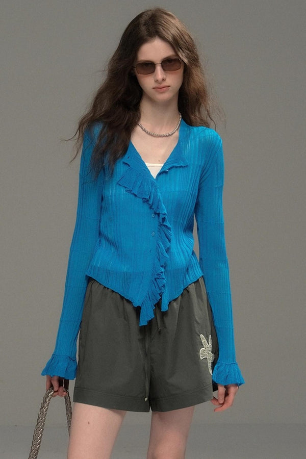 Resort Lace Knitted Cardigan