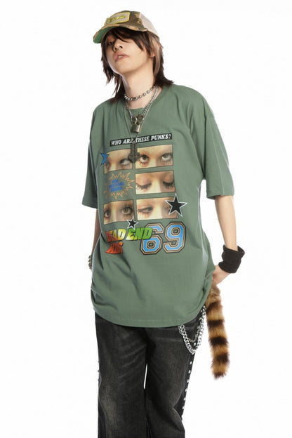 Retro American Street Subculture T-Shirt