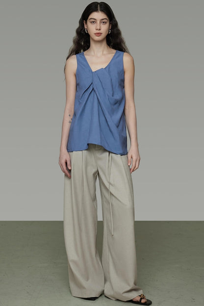 Irregular Sleeveless Vest