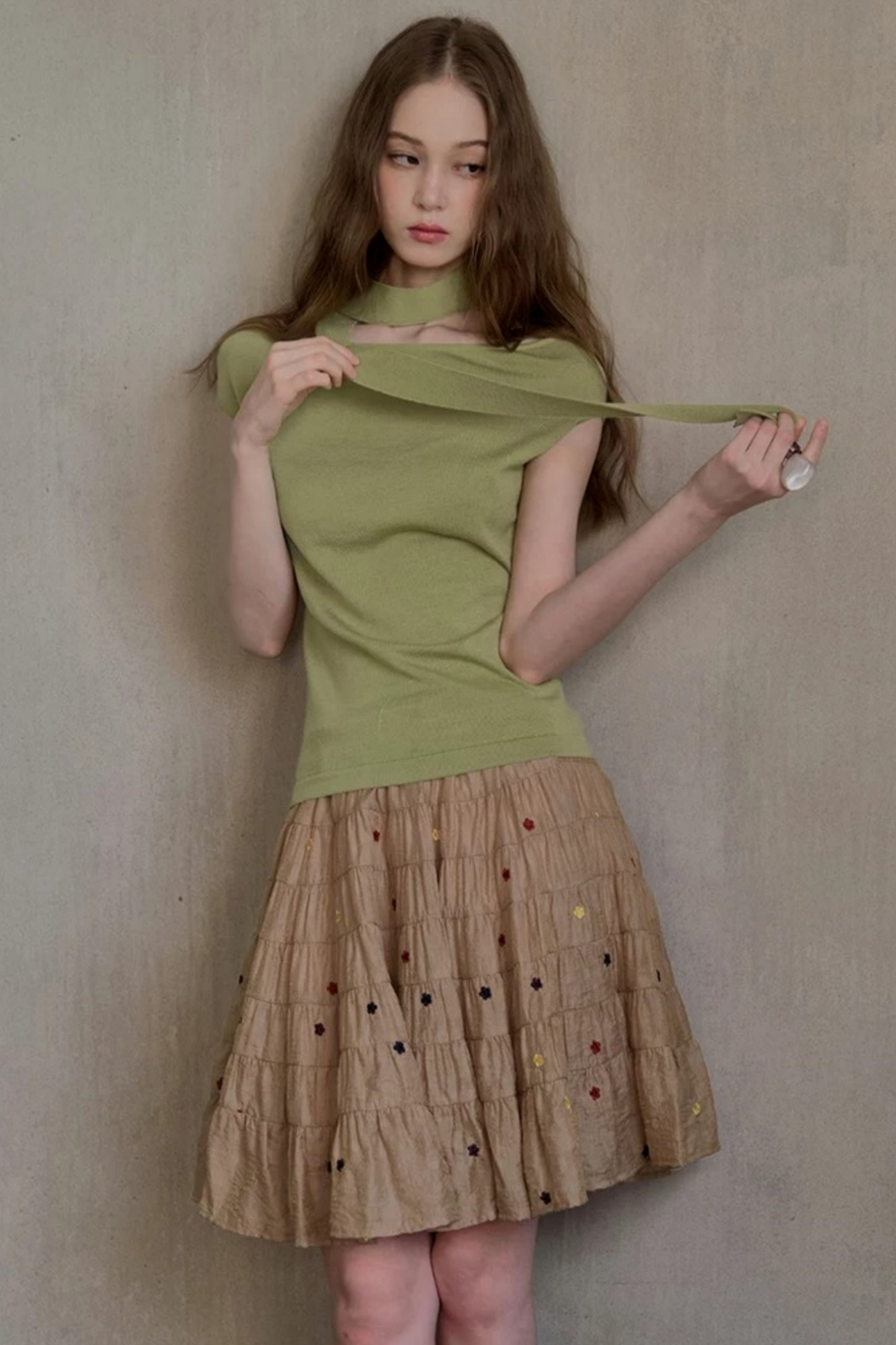 Sparkling Polka Dot Skirt