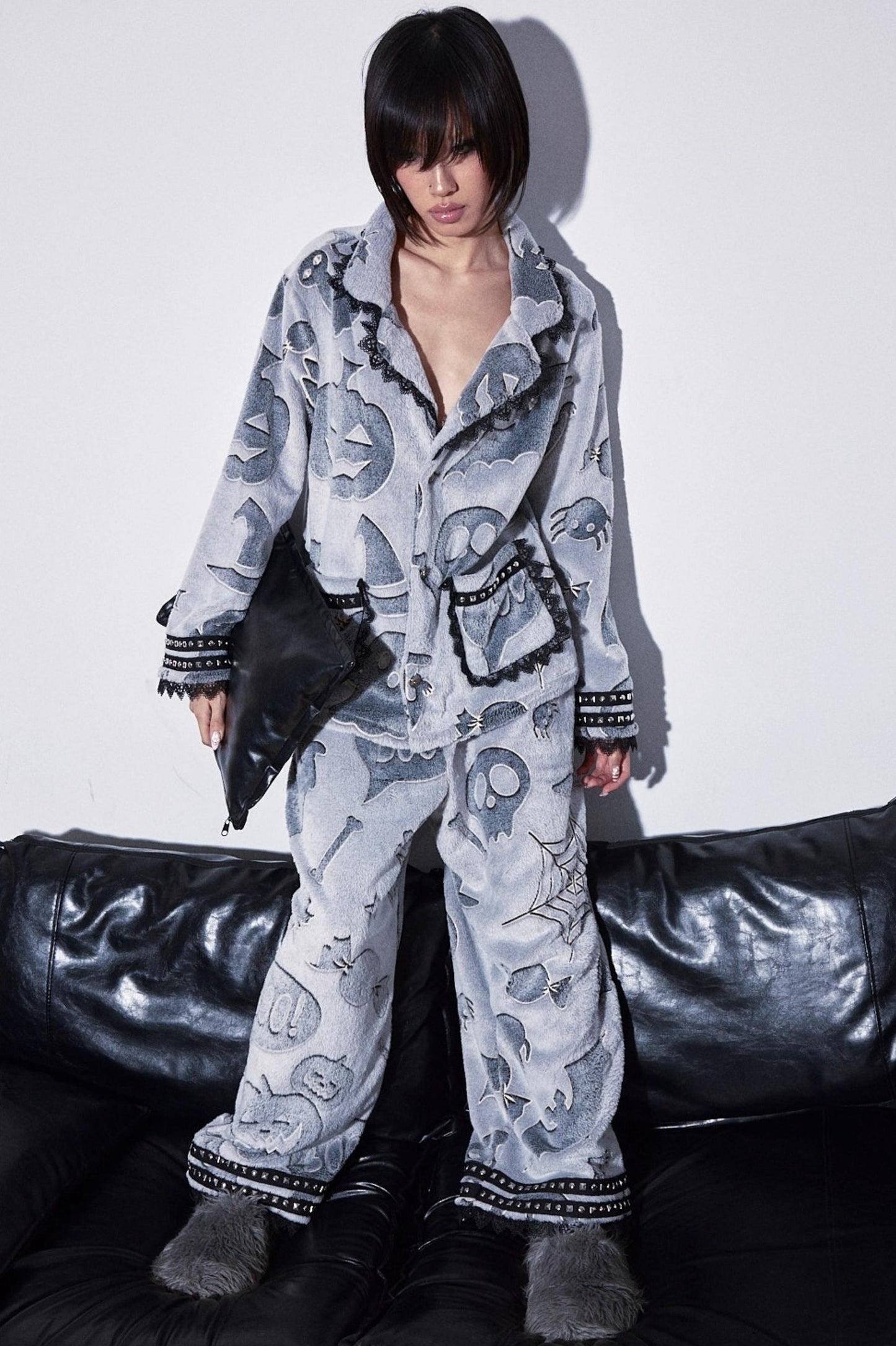 Double-Sided Velvet Pajama Set