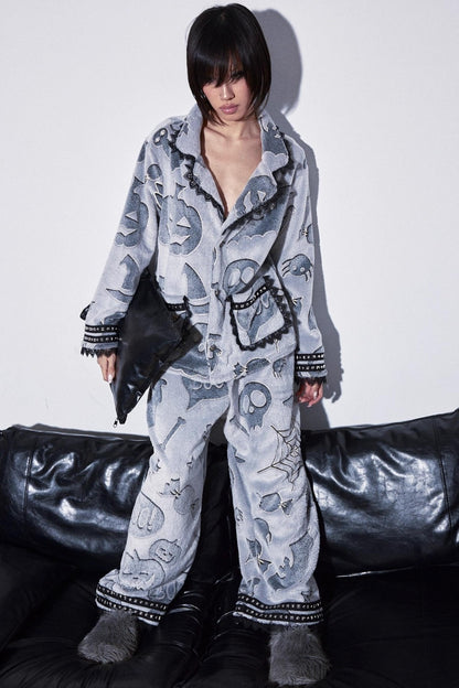 Double-Sided Velvet Pajama Set