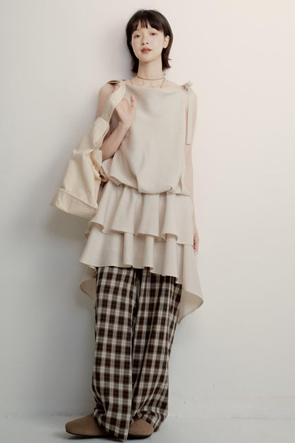 Tramp Geometric Slouchy Pants