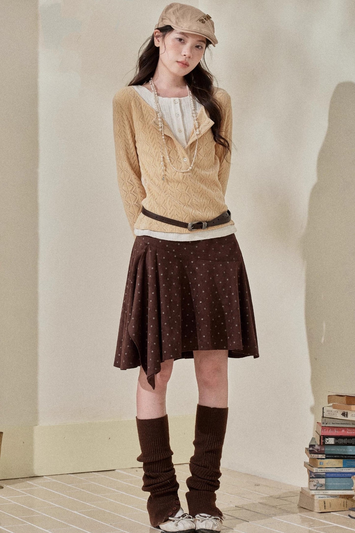 Original Polka Dot Versatile Skirt