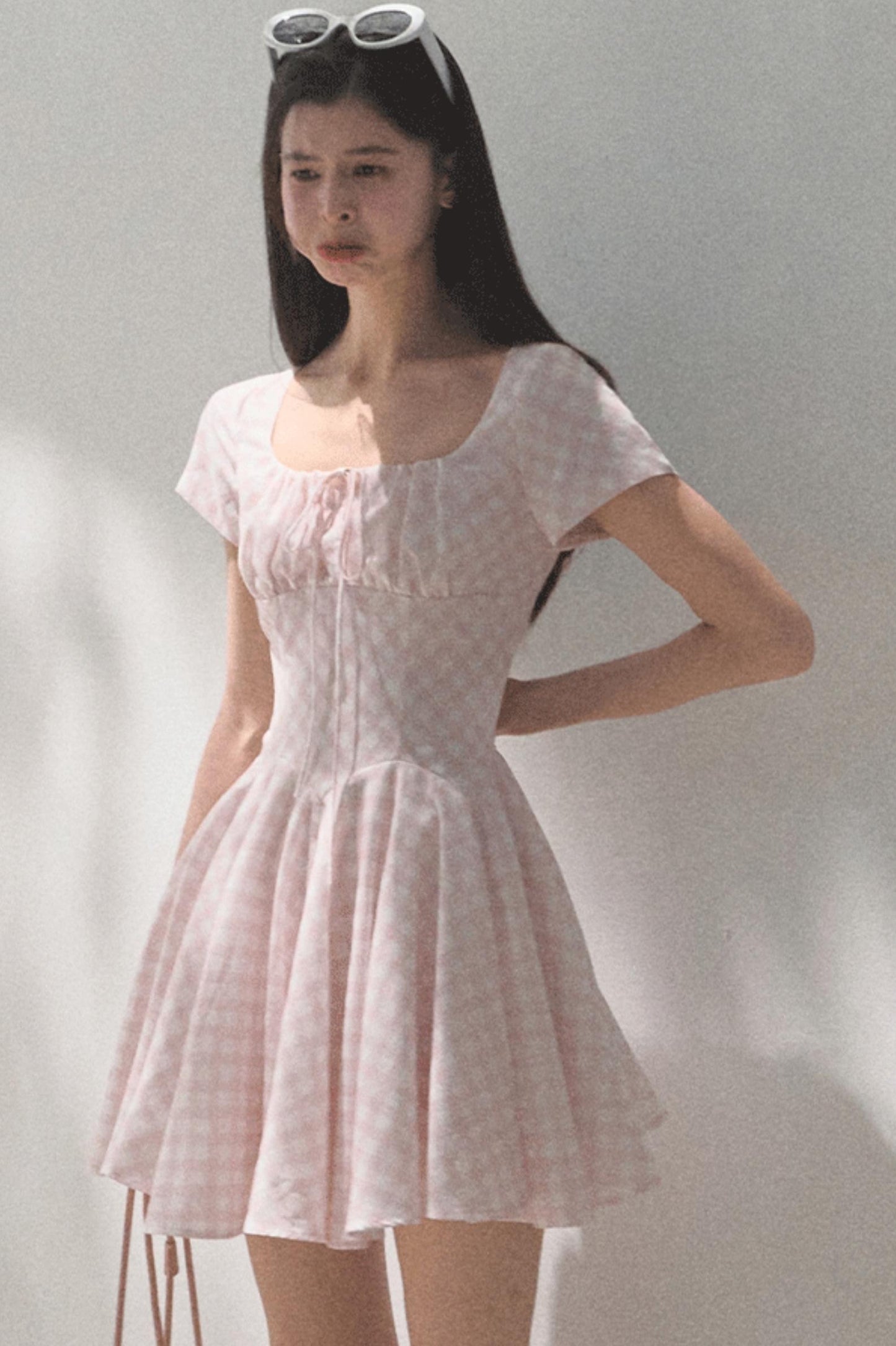 Tencel Bow Tie Dress