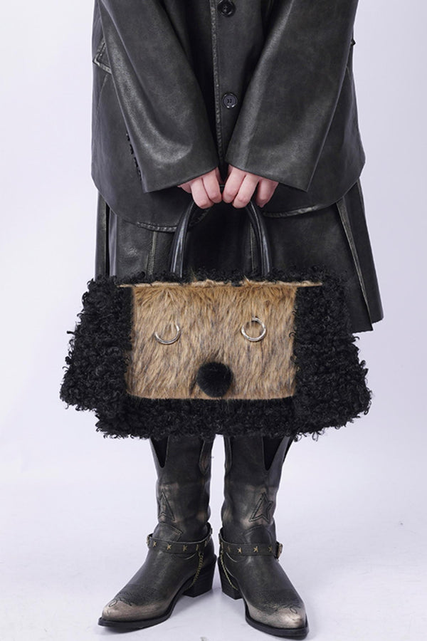 Fur Fusion Tote Bag