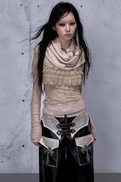 Vintage Retro Wool Knit Sweater