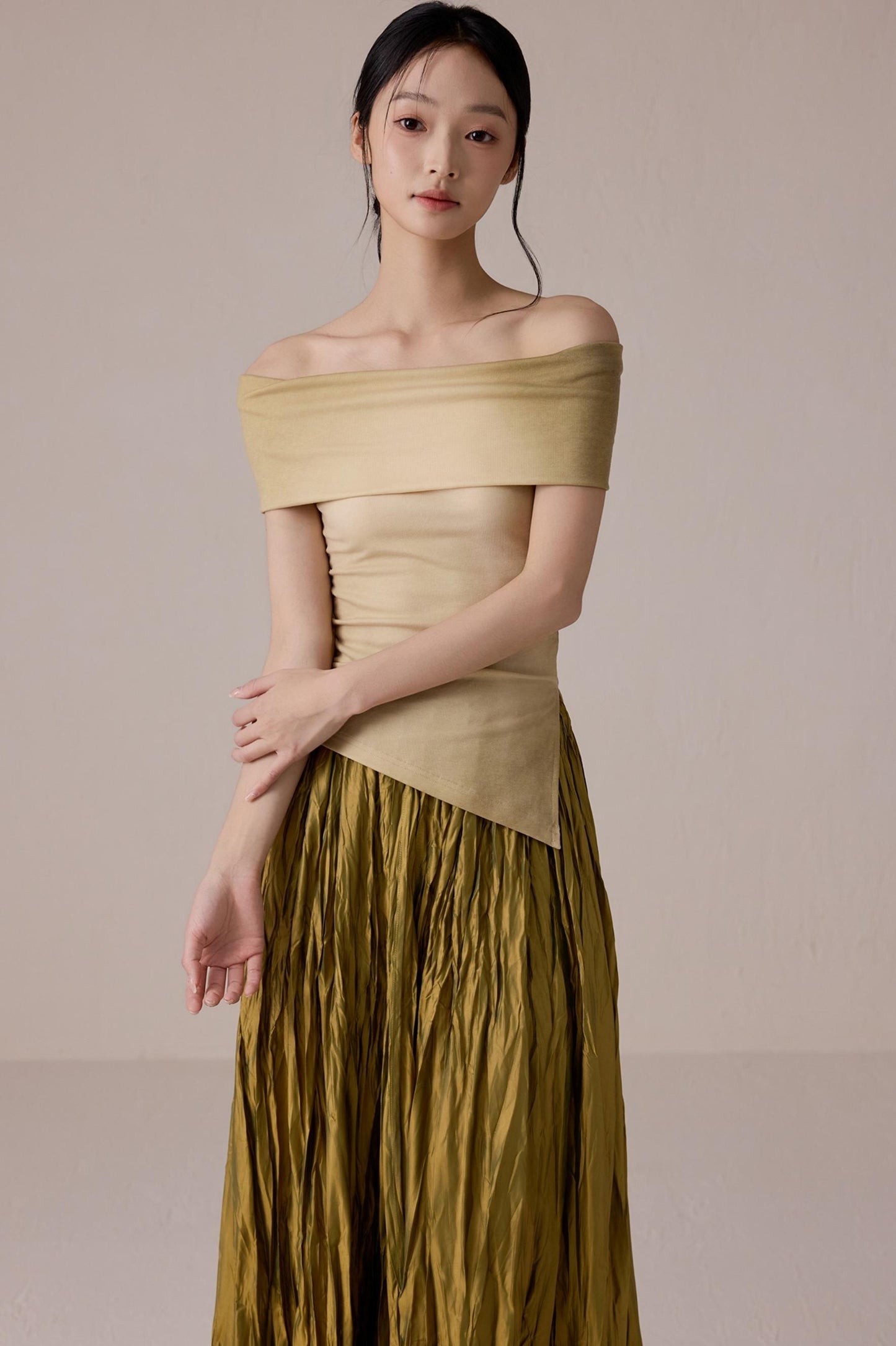 Asymmetrical Knit Top