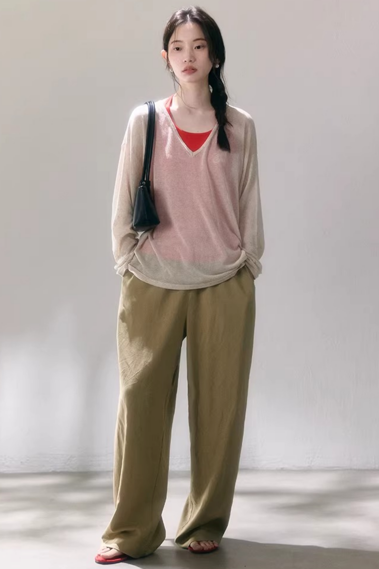 Layered U-Neck Camisole Top