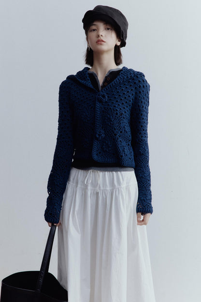 Deconstructing Linen Newsboy Hat