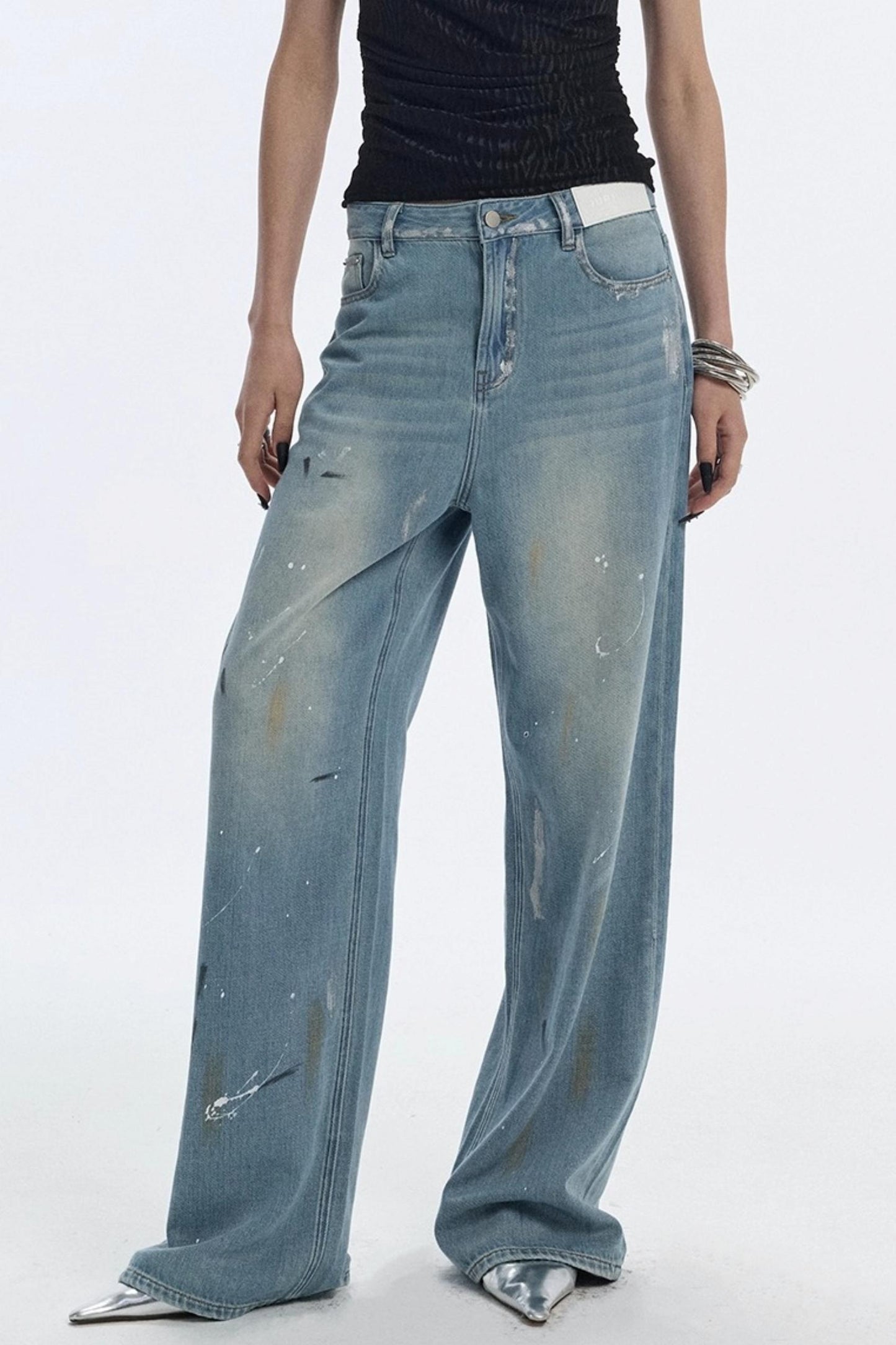 Summer Design Straight-Leg Pants