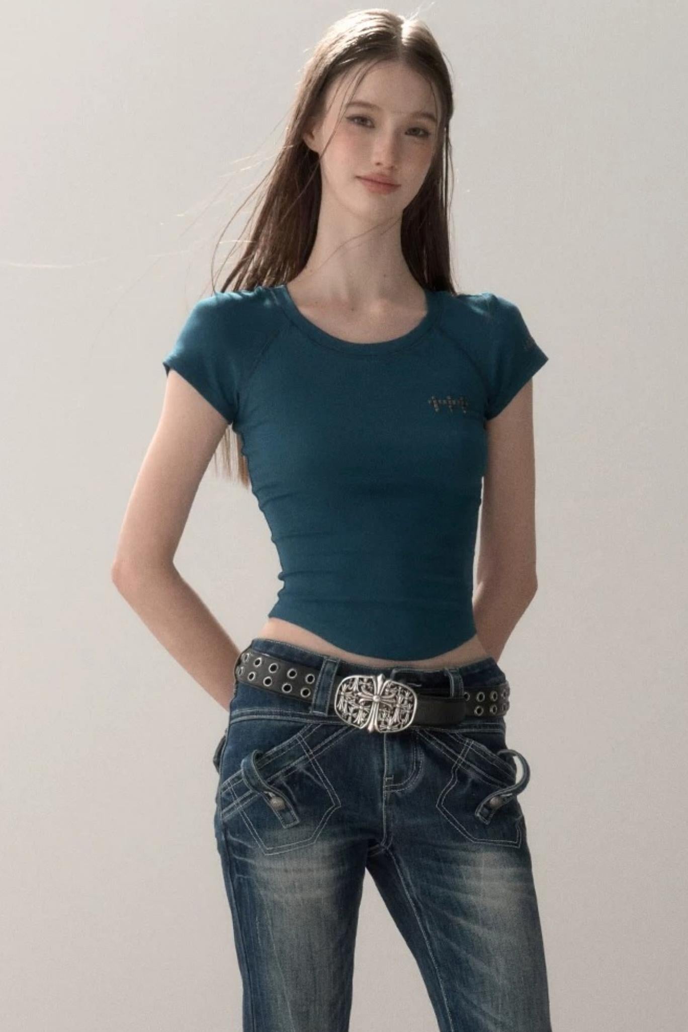 Versatile Slim Raglan T-Shirt