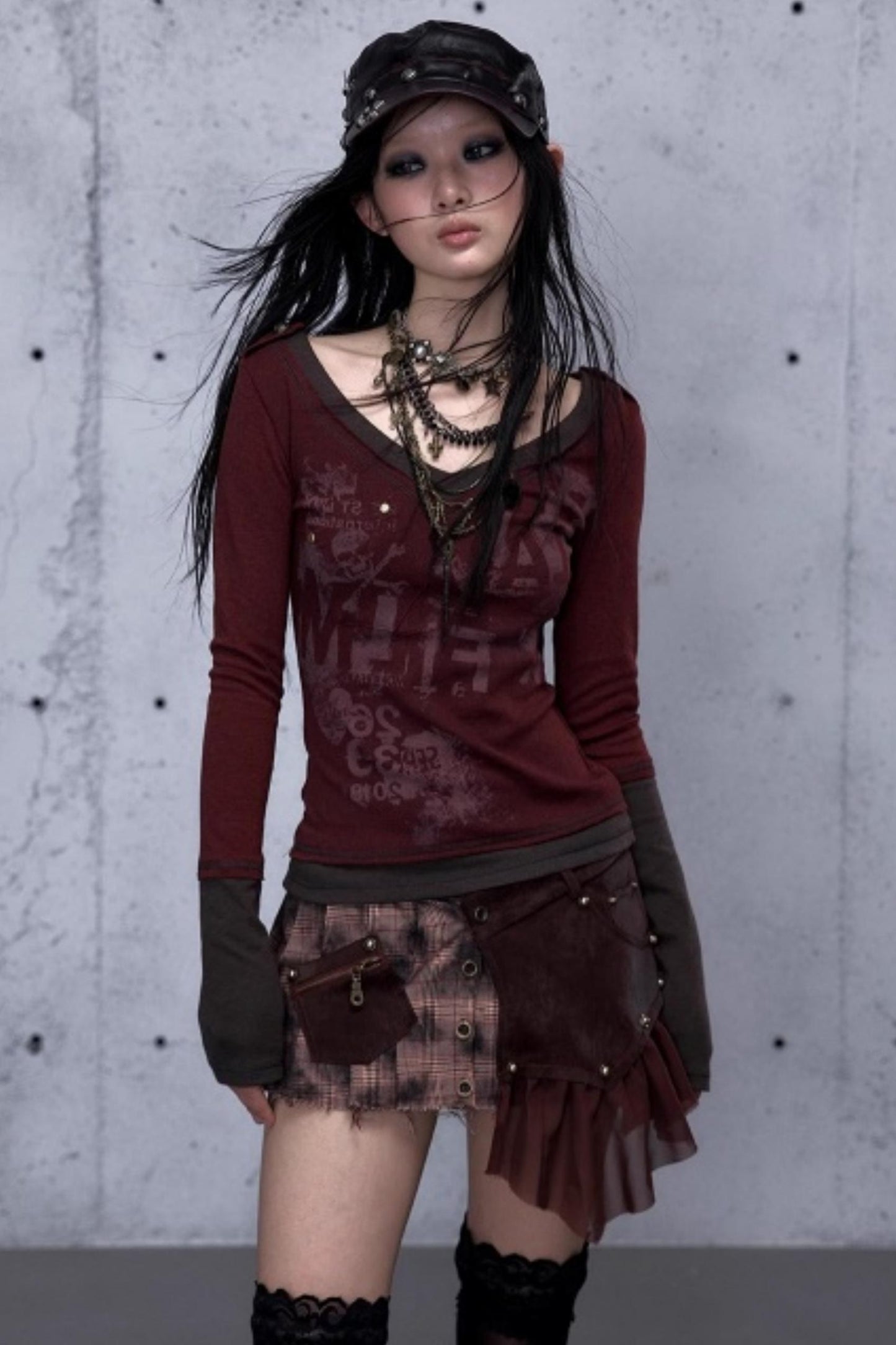 Retro Vintage Patchwork Top