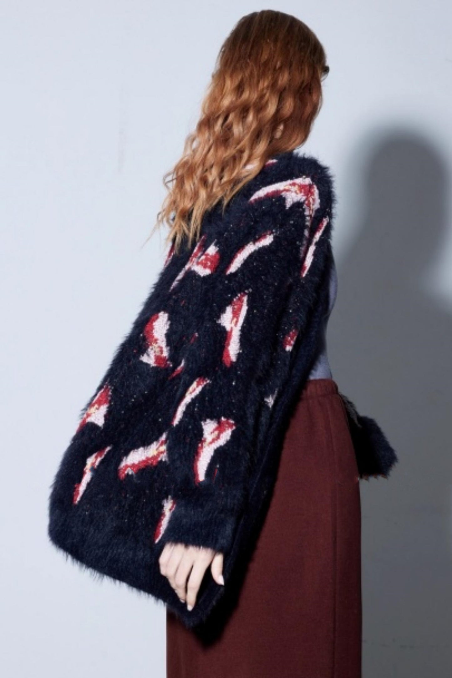 Lily of the Valley Jacquard Cardigan