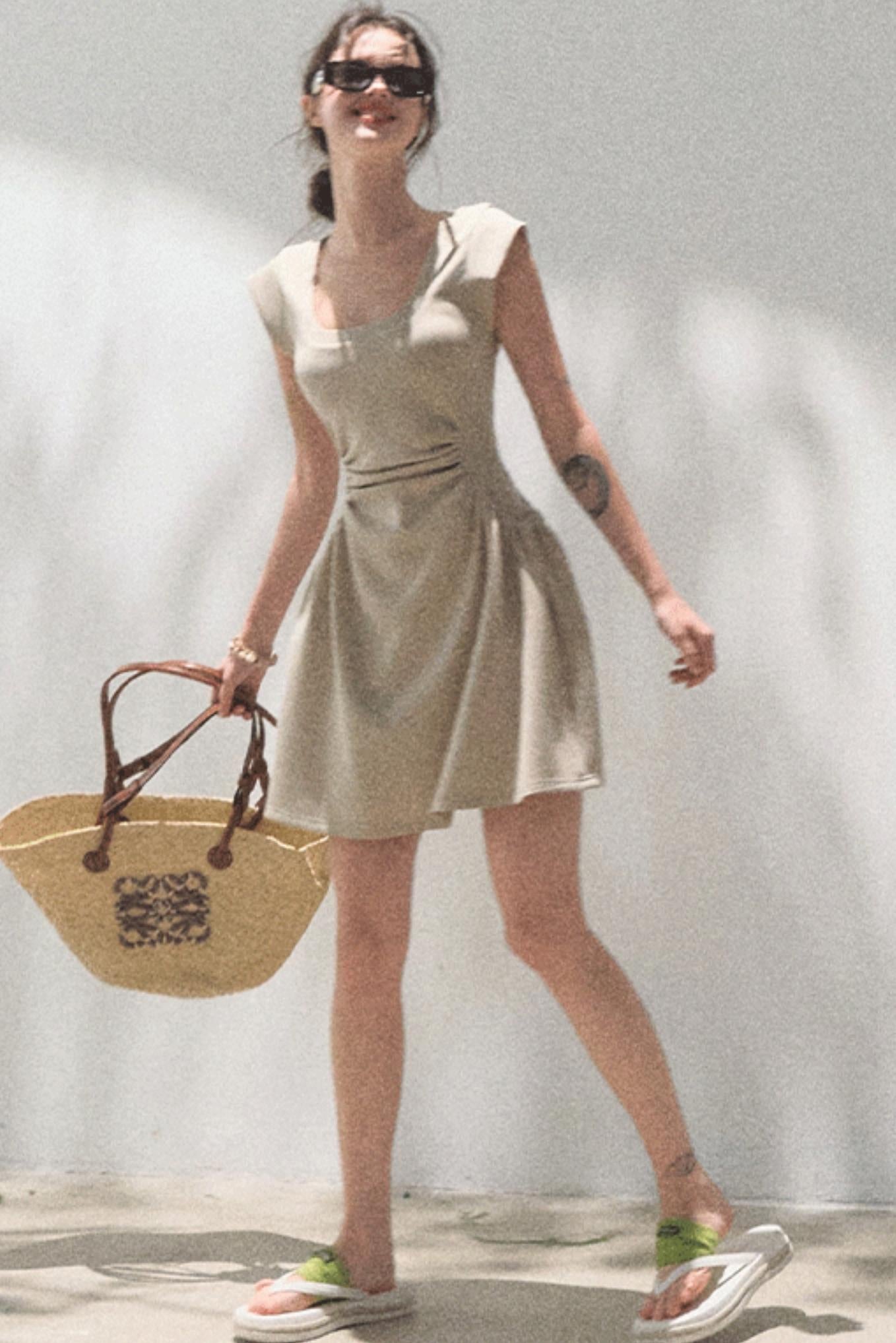 Essential Summer U-Neck Dress