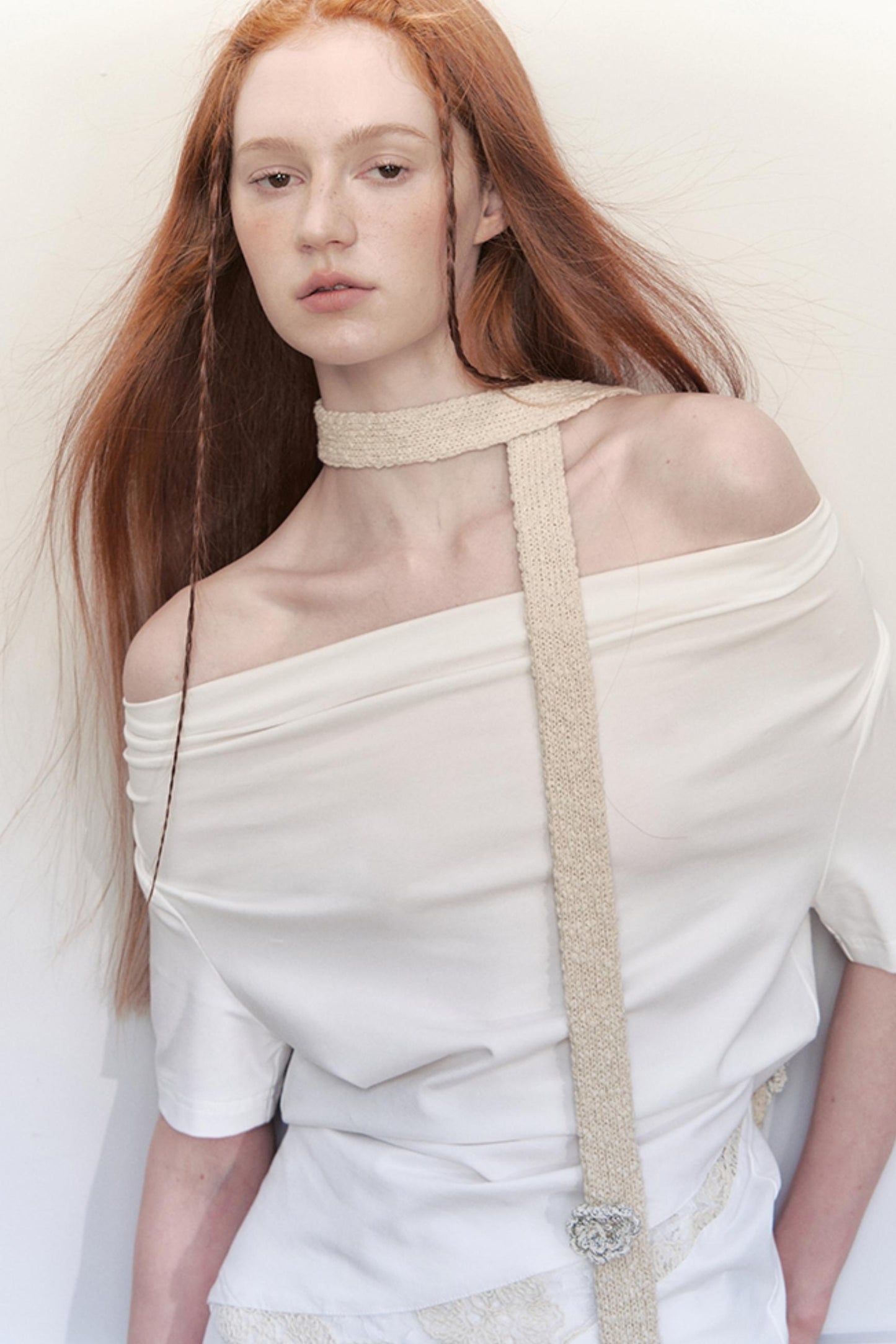 Asymmetrical Lace Top