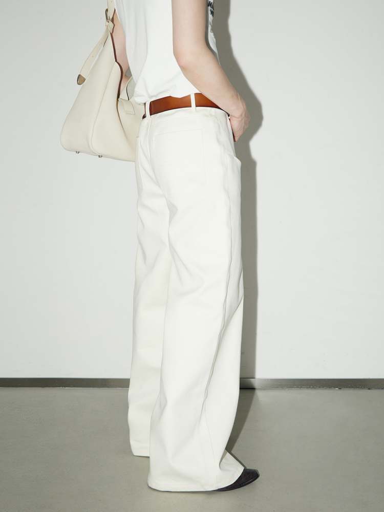 Basic Wide Leg Front Pocket Pants